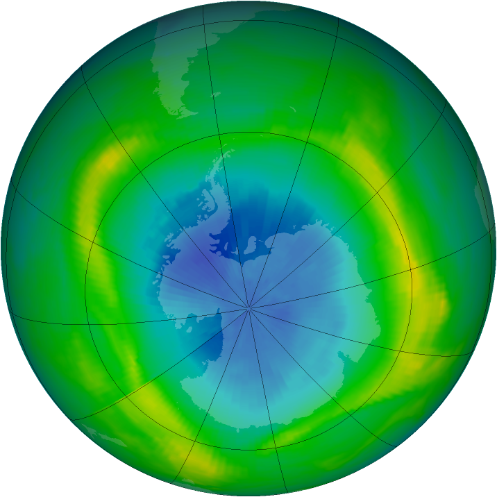 Ozone Map 1980-11-02